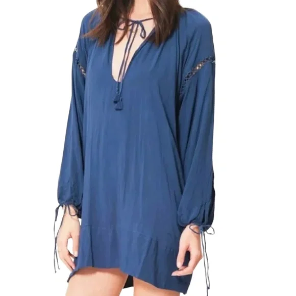 Faithful The Brand Sunset Tunic in Blue - Picture 5 of 14